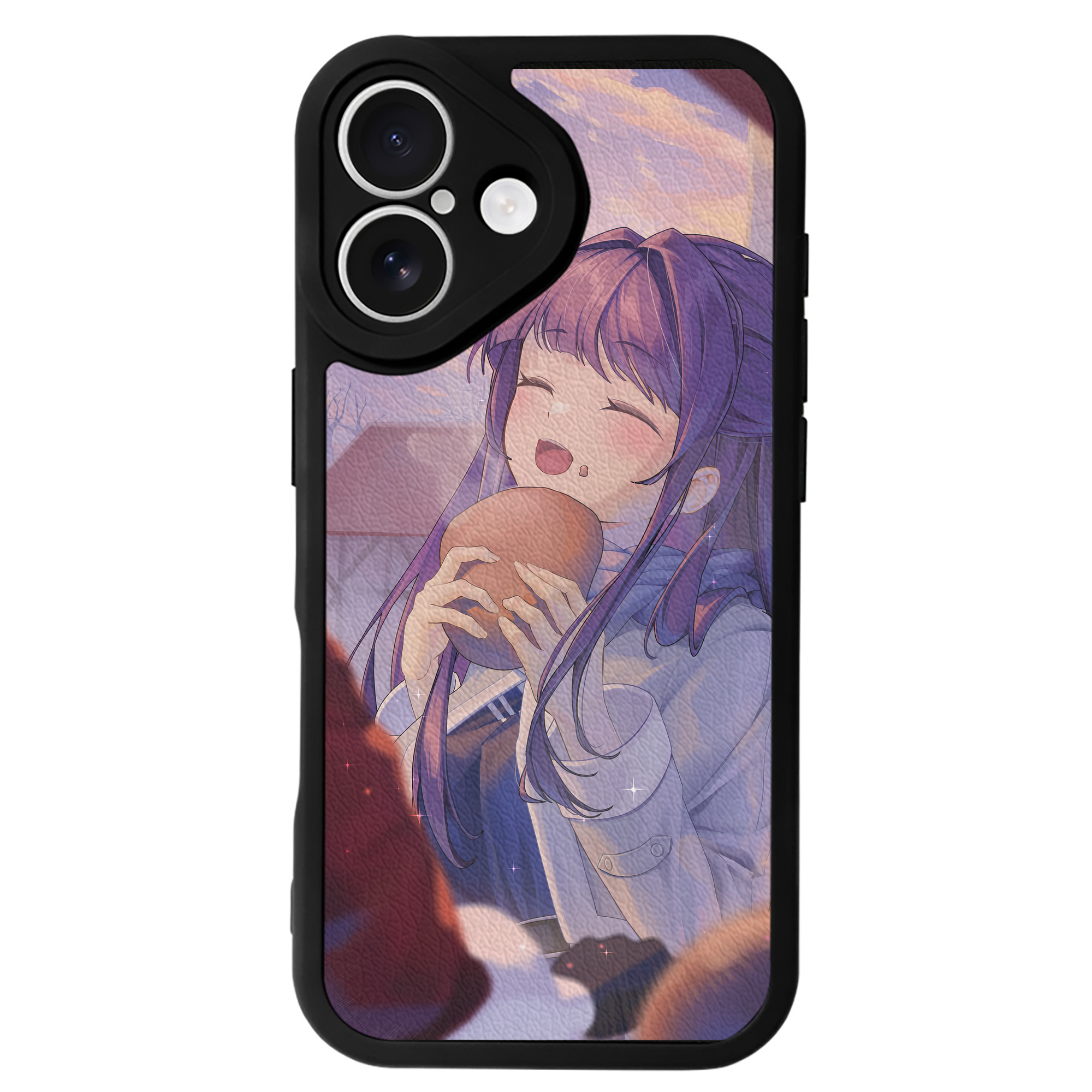 （画像用） 葬送のフリーレン Frieren 【iPhone 16シリーズ対応】シリコンスマホケース（レザー調） 材質：シリコン